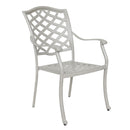 Supfirm Modern Outdoor Dining Chairs, Set of 2, Basalt