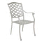 Supfirm Modern Outdoor Dining Chairs, Set of 2, Basalt