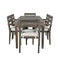 Supfirm U_Style  Acacia Wood Outdoor Dining Table And Chairs Suitable For Patio, Balcony Or Backyard