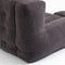 Fluffy bean bag chair, comfortable bean bag for adults and children, super soft lazy sofa chair with memory foam and ottoman, indoor modern focus bean bag chair for living room, bedroom, apartment - Supfirm