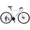 Supfirm 24 Speed Hybrid bike Disc Brake 700C Road Bike For men women's City Bicycle