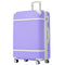 Supfirm 28 IN Luggage 1 Piece with TSA lock , Expandable Lightweight Suitcase Spinner Wheels, Vintage Luggage,Purple