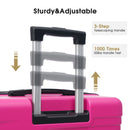 Supfirm Merax Luggage with TSA Lock Spinner Wheels Hardside Expandable Luggage Travel Suitcase Carry on Luggage ABS 28"