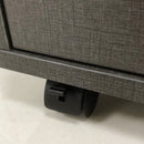 Supfirm The filing cabinet has five drawers, a small rolling filing cabinet, a printer rack, an office locker, and an office pulley movable filing cabinet  dark  Gray