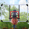 Supfirm Portable Basketball Hoop & Goal with Vertical Jump Measurement, Outdoor Basketball System with 7.5-10ft Height Adjustment in 44'' Backboard for Youth/Audlt, Manual Lifting Basketball Hoop