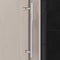 Supfirm 56'' - 60'' W x 66'' H Single Sliding Frameless Tub Shower Door With 3/8 Inch (10mm) Clear Glass in Chrome