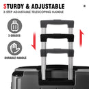 Supfirm Hardshell Luggage Spinner Suitcase with TSA Lock Lightweight Expandable 28'' (Single Luggage)