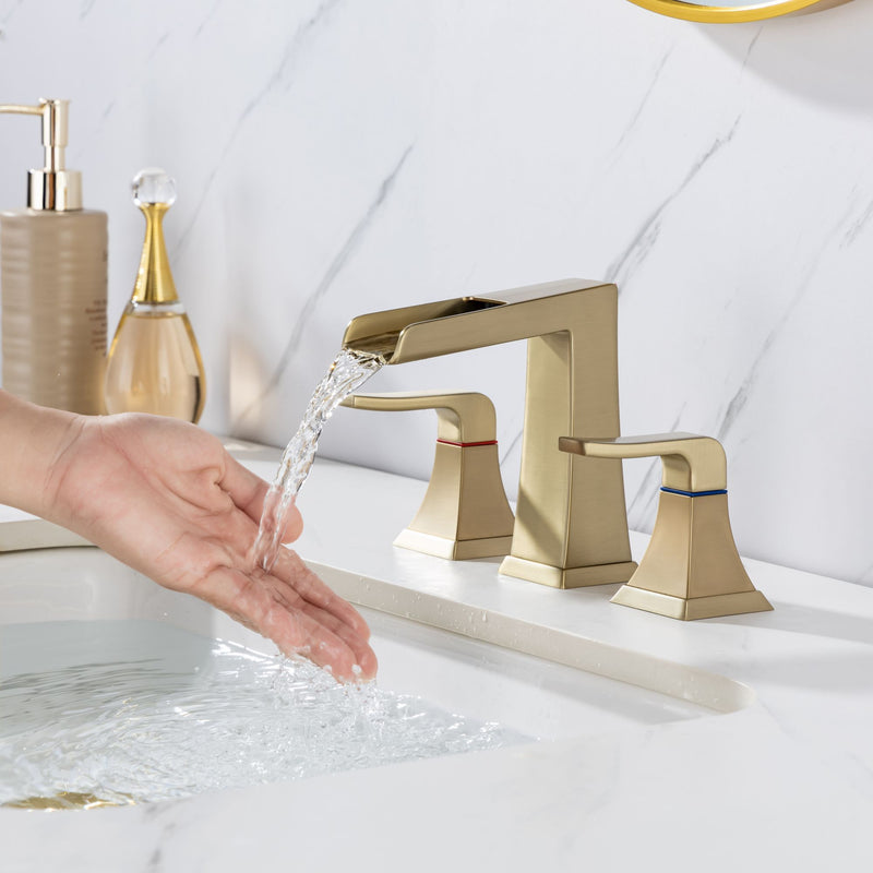 Supfirm Widespread Bathroom Sink Faucet