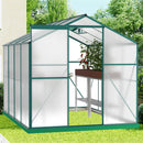 Supfirm Polycarbonate Greenhouse,6'x 8' Heavy Duty Walk-in Plant Garden Greenhouse for Backyard/Outdoor