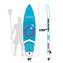 Supfirm Inflatable Stand Up Paddle Board 11'x34"x6" With Accessories