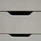 Supfirm The filing cabinet has five drawers, a small rolling filing cabinet, a printer rack, an office locker, and an office pulley movable filing cabinet  white Gray