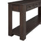 Supfirm TREXM Console Table/Sofa Table with Storage Drawers and Bottom Shelf for Entryway Hallway(Espresso)