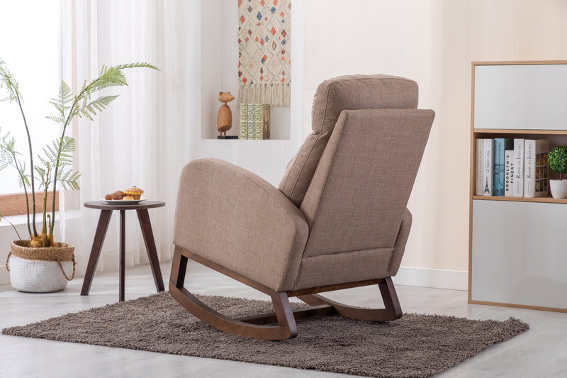 Supfirm COOLMORE  living  room Comfortable  rocking chair  living room chair