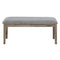 Upholstered Entryway Bench, Bedroom Bench for End of Bed, Dining Bench with Padded Seat for Kitchen, Living Room, Fabric Solid Wood Indoor Bench - Supfirm