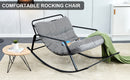 Supfirm Rocker chair, fashionable armchair, lounge sofa, lounge chair, suitable for daycare, living room, bedroom