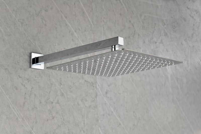 Supfirm 12" Rain Shower Head Systems Wall Mounted Shower