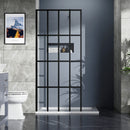 Supfirm Goodyo 34" X 72" Shower Door Walk-in Black Finish