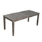 Supfirm U_Style  Acacia Wood Outdoor Dining Table And Chairs Suitable For Patio, Balcony Or Backyard