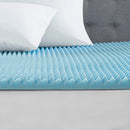 All Season Reversible Hypoallergenic 1.5" Cooling Mattress Topper - Supfirm