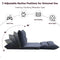 Orisfur. Lazy Sofa Adjustable Folding Futon Sofa Video Gaming Sofa with Two Pillows - Supfirm