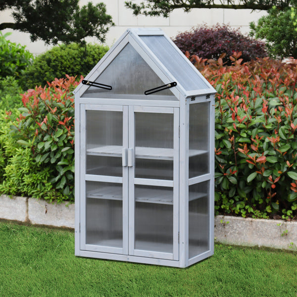 Supfirm Mini Greenhouse Kit - Outdoor Plant Stand, Small Green House, Plant Stand Indoor, Green Houses for Outside, Indoor Garden & Patio Accessories Indoor Greenhouse, Tiered Plant Stand