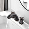 Supfirm Widespread Bathroom Faucet 8 Inch 2 Handles with Drain Assembly, Oil-Rubbed Bronze