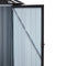 Supfirm Outdoor Storage Shed, 3 x 3 FT Metal Steel Garden Shed with Single Lockable Door, Small Shed Outdoor Steel Utility Tool Shed for Backyard Patio Garden Lawn