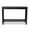 Supfirm Eucalyptus Console Table, Espresso