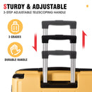 Supfirm Suitcase Set 3 Piece Luggage Set Carry On Hardside Luggage with TSA Lock Lightweight 20''24''28''