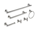 Supfirm 6 Piece Stainless Steel Bathroom Towel Rack Set Wall Mount