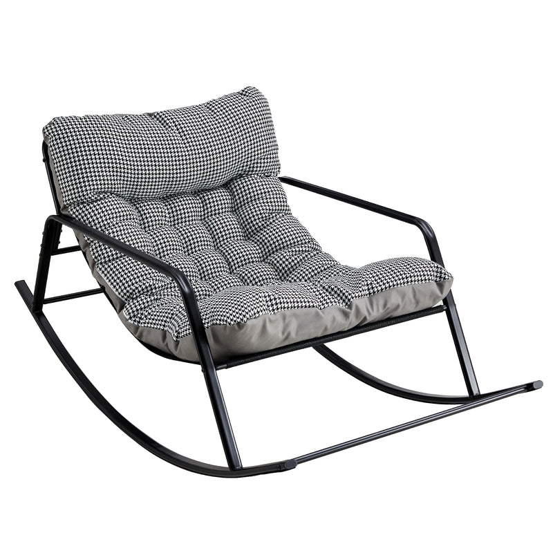 Supfirm Rocker chair, fashionable armchair, lounge sofa, lounge chair, suitable for daycare, living room, bedroom