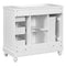 [Cabinet Only] 36" White Bathroom vanity(Sink not included) - Supfirm