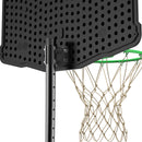 Supfirm Basketball Hoop System Stand with 30in Backboard, Height Adjustable 60Inch-78Inch for Indoor Outdoor, Fillable Base with Wheels for Kids