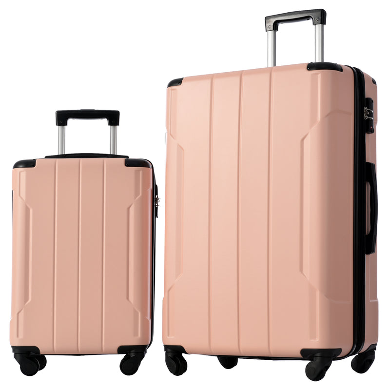 Supfirm Hardshell Luggage Sets 3 Pcs Spinner Suitcase with TSA Lock Lightweight 20''24''28''