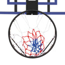 Supfirm Wall-mounted basketball hoop, 45 x 29 inches shatterproof back, folding hoop, durable hoop and all-weather mesh for indoor and outdoor use