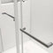 Supfirm 60*76" Double Sliding Frameless Shower Door Brushed Nickel Without Buffer