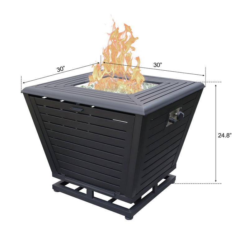 Supfirm 30"Gas Fire Pit