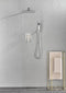 Supfirm 12" Rain Shower Head Systems Wall Mounted Shower