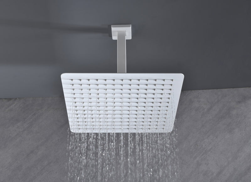 Supfirm Rain Shower Head  High Pressure Rainfall Showerhead Water Saving