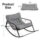 Supfirm Rocker chair, fashionable armchair, lounge sofa, lounge chair, suitable for daycare, living room, bedroom