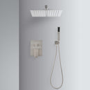 Supfirm 12" Rain Shower Head Systems Wall Mounted Shower