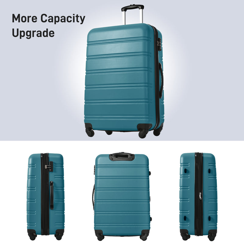 Supfirm Luggage Sets of 2 Piece Carry on Suitcase Airline Approved,Hard Case Expandable Spinner Wheels