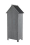 Supfirm 30.3"L X 21.3"W X 70.5"H Outdoor Storage Cabinet Tool Shed Wooden Garden Shed  Gray