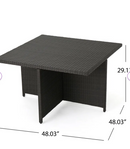 Supfirm PUERTA 48IN SQUARE DINING TABLE