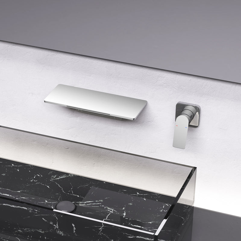 Supfirm Waterfall Bathroom Sink Faucet