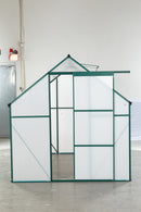 Supfirm Green-6 x 8 FT Outdoor Patio Greenhouse