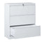 Supfirm Lateral File Cabinet 3 Drawer, White Filing Cabinet with Lock, Lockable File Cabinet for Home Office, Locking Metal File Cabinet for Legal/Letter/A4/F4 Size