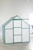 Supfirm Green-6 x 8 FT Outdoor Patio Greenhouse