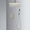 Supfirm Ceiling Mounted Shower System Combo Set with Handheld and 10"Shower head