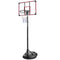 Supfirm Portable Basketball Hoop Adjustable 7.5ft - 9.2ft with 32 Inch Backboard for Youth Adults Indoor Outdoor Basketball Goal Red